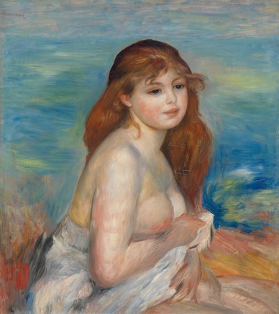 Nach dem Bad von Pierre Auguste Renoir